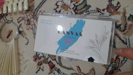 تیپ ناخن کانواس کد 001 بسته 100 عددی