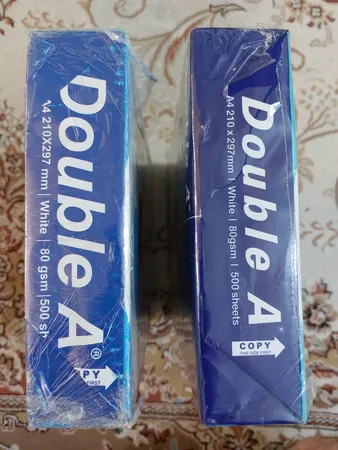 کاغذ A4 دابل آ مدل پرمیوم بسته 500 عددی