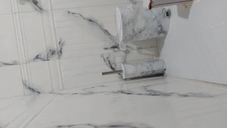 ست سرویس بهداشتی 6 پارچه لیمون مدل marblewh