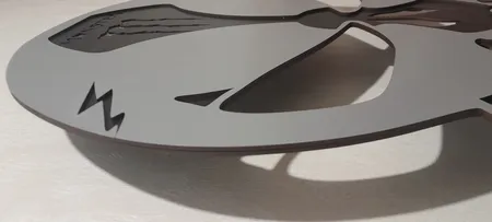 چراغ دیواری مدل اسکلت طرح مانستر