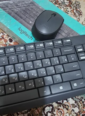 کیبورد و ماوس بی سیم لاجیتک مدل MK235