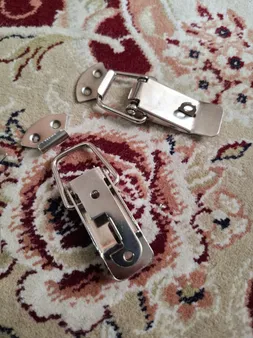 گیره مدل فنردار قفل خوردار S03L بسته 4 عددی