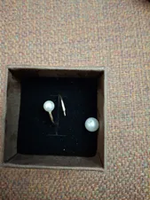 تجریه خرید انگشتر طلا 18 عیار زنانه قیراط طرح مروارید کد GH4630