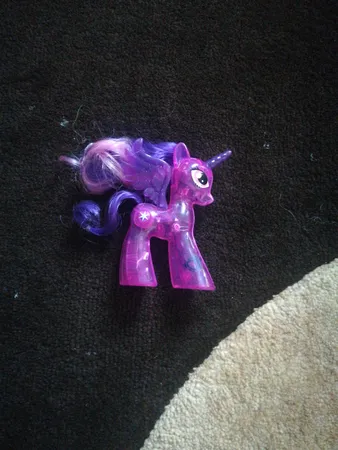 عروسک طرح پونی رینبودش کد 1086 ارتفاع 10 سانتیمتر