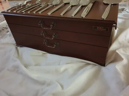 سرویس قاشق و چنگال 116 پارچه ناب استیل مدل Palermo