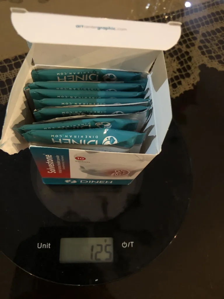 ساشه سنگ شکن گیاهی سولوستون دینه بسته 10 عددی