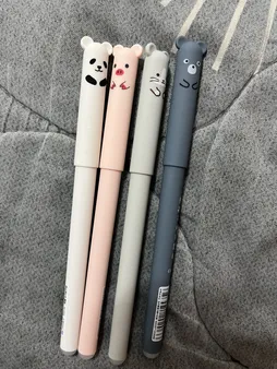 خودکار مدل عروسکی پاک کن دار مجموعه 4 عددی