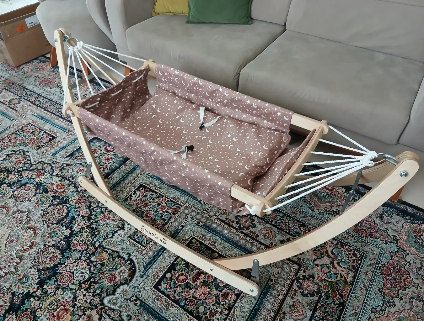 گهواره سنتی نوزاد مدل ماهسون