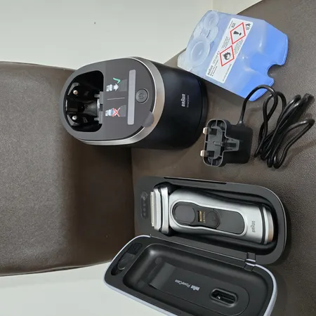 ماشین اصلاح موی صورت شارژی براون مدل 9577cc