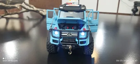 ماشین بازی مدل فلزی بنز جی کلاس آفرود