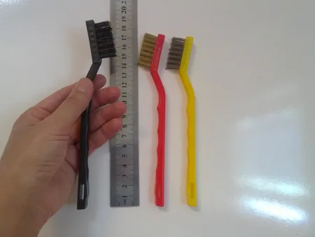 فرچه طرح مسواک بسته 3 عددی