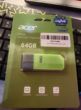 فلش مموری ایسر مدل UP300 ظرفیت 64 گیگابایت با رابط USB3.2 Gen1