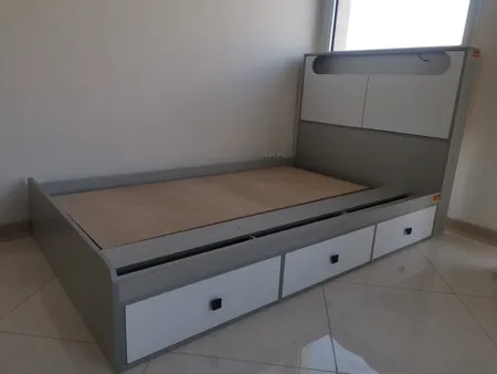 تخت خواب یک نفره مدل لونا سایز 120×200 سانتی متر