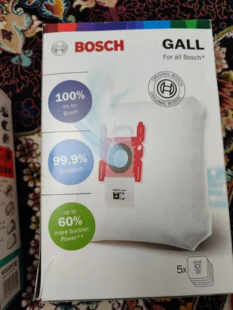 پاکت جاروبرقی بوش مدل G ALL بسته 5 عددی مناسب برای جاروبرقی های بوش تایپ G