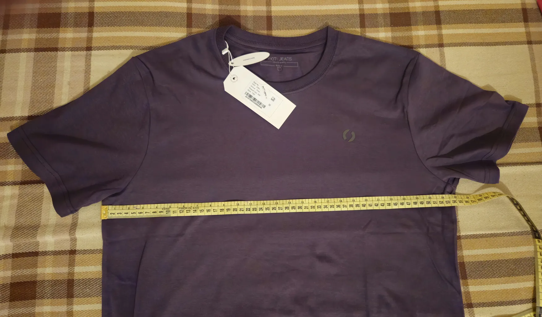 تی شرت آستین کوتاه مردانه جوتی جینز مدل بیسیک کد 1551376 رنگ طوسی تیره