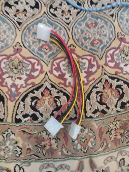 کابل برق 4 پین کد 8145 طول 0.20 متر