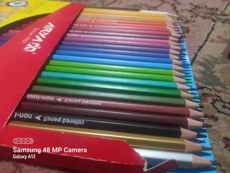 مداد رنگی 2+24 رنگ آریا مدل 3017