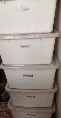 ظرف نان ممتاز پلاستیک مدل 520 ظرفیت 10 لیتری