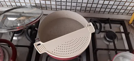 آبکش درب قابلمه آرتمیس مدل Luxury