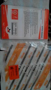 تجریه خرید لنت ترمز جلو موتور سیکلت مدل FB03 مناسب برای آپاچی