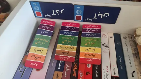 نشانگر کتاب لوکسینو مدل ماه تولد طرح آذر بسته 2 عددی