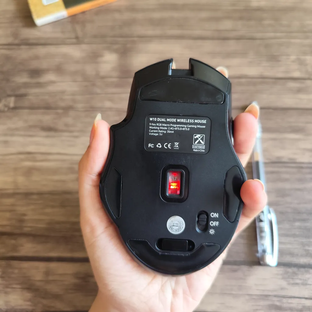 ماوس بی سیم مخصوص بازی ام کی ای اس پی ان مدل W10
