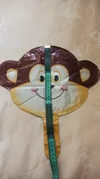 بادکنک فویلی لاکی بالونز طرح حیوانات جنگل مینی کد 1117 مجموعه 6 عددی