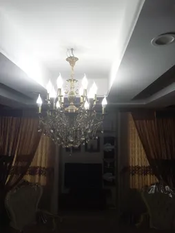 لوستر 12 شعله کد 1324