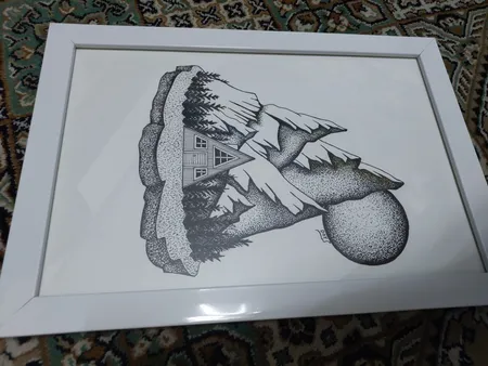 قاب عکس قابساز مدل 339-215 سایز 20×30 سانتی متر