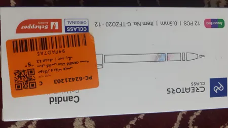 خودکار و روان نویس سی.کلاس مدل  candid بسته 12 عددی