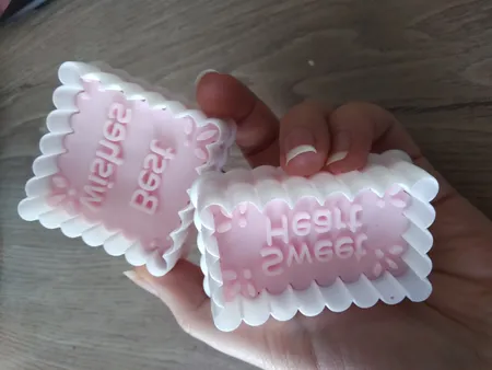 کاتر شیرینی پزی مدل SW کد 1010 مجموعه 2 عددی