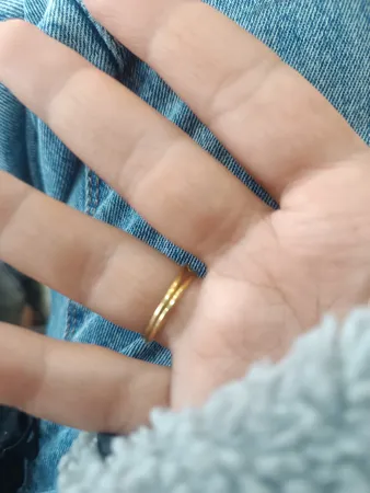 انگشتر طلا 18 عیار زنانه با طرح کارتیه مایا ماهک مدل MR0258 سایز 54