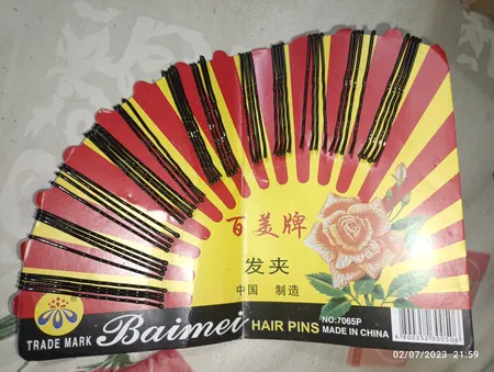 گیره مو کد R51 بسته 48 عددی