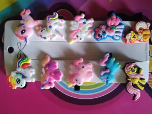 تجریه خرید گیره مو دخترانه مدل یونیکورن بسته 10 عددی