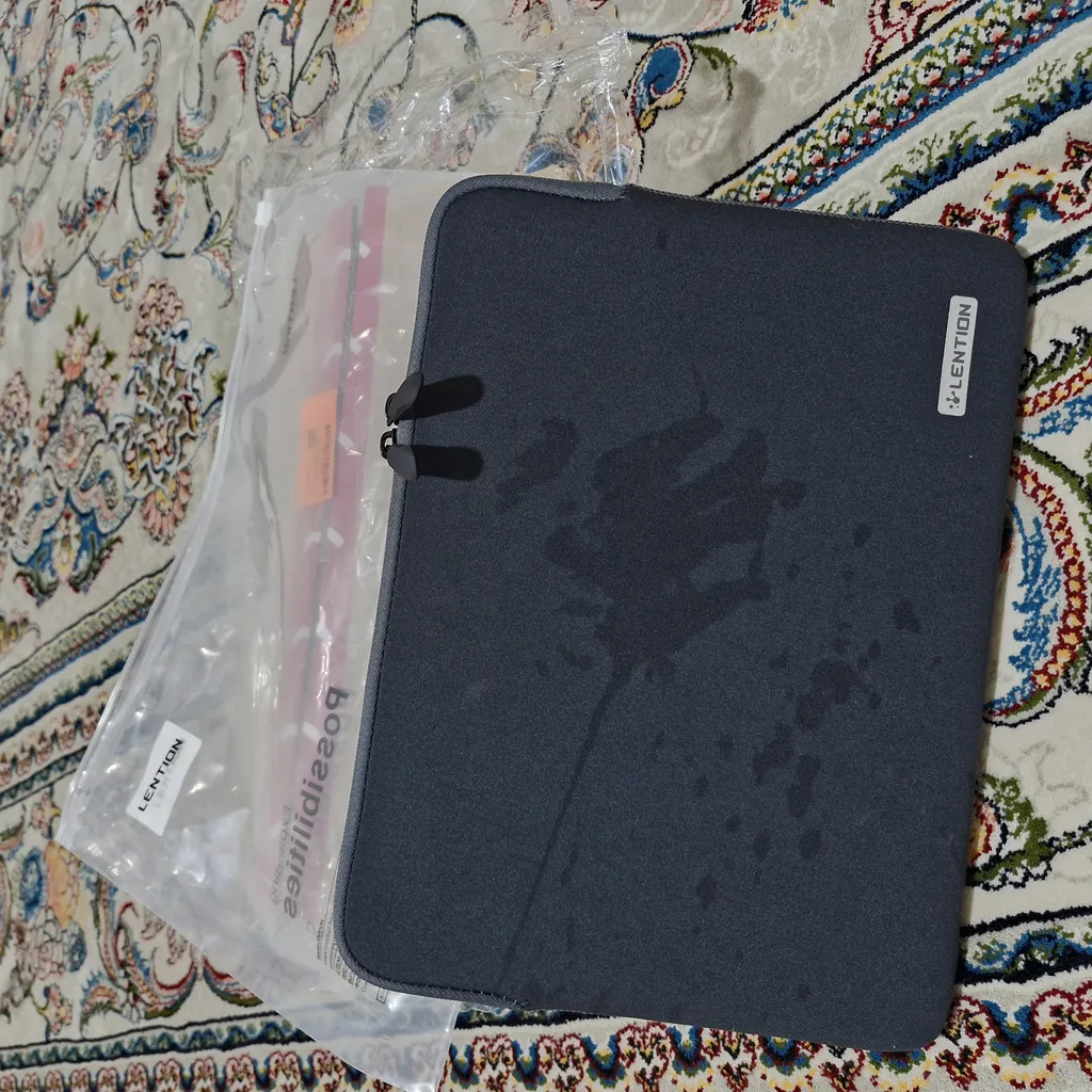 کاور لپ تاپ لنشن مدلPCB-B390-GRY-NA1مناسب برای لپ تاپ13اینچی