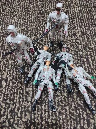 اسباب بازی جنگی طرح سرباز بسته 6 عددی