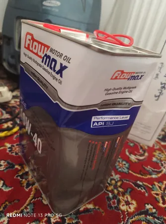 روغن موتور فلومکس مدل FlowMax SJ 10W40 حجم 3.5 لیتر