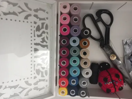 نخ خیاطی کارانس مدل AN-8 بسته 24 عددی