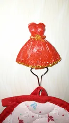 آویز حوله مدل Lady Dress