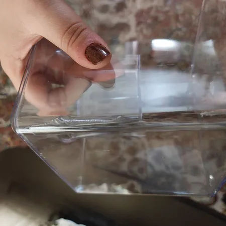 گلدان طرح آکواریوم کد ck106