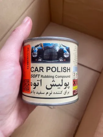 پولیش بدنه خودرو جلاسنج مدل نرم حجم 170 گرم