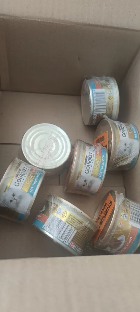 کنسرو غذای گربه گورمت مدل Gourmet Gold وزن 85 گرم