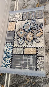 تجریه خرید گلیم ماشینی سهند مدل GJZ0.0Z زمینه نقره ای