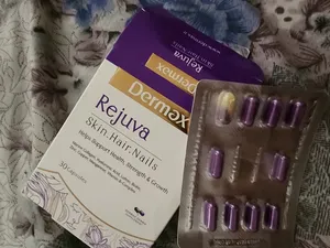 تجریه خرید کپسول رجوا درمکس تقویت پوست مو و ناخن بسته 30 عددی