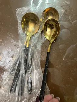 قاشق سوپ خوری کد 301 بسته 6 عددی