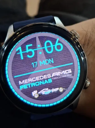 ساعت هوشمند 45 میلی متری هایلو مدل Solar Plus با بند سیلیکونی