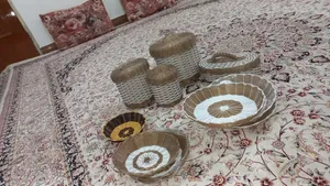 تجریه خرید سبد حصیر بافی  ارغوان سازان مدل ریحون