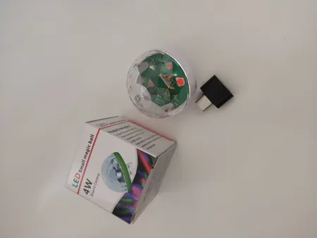 رقص نور اسمال مجیک بال مدل ULD به همراه تبدیل OTG