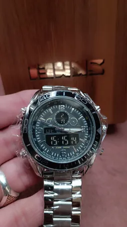 ساعت مچی عقربه ای مردانه  کوارتز اسکمی مدل 1600S