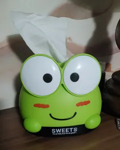 تجریه خرید جعبه دستمال کاغذی مدل قورباغه